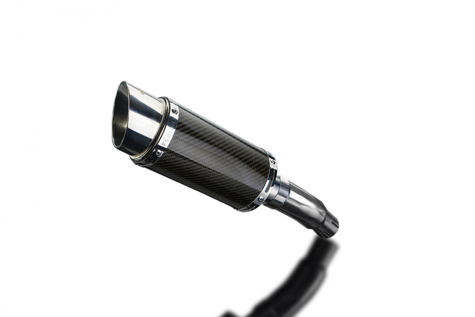 Kawasaki Versys 300X 2017-2023 Echappement KIT-Silencieux 200 ROND CARBONE PISTE