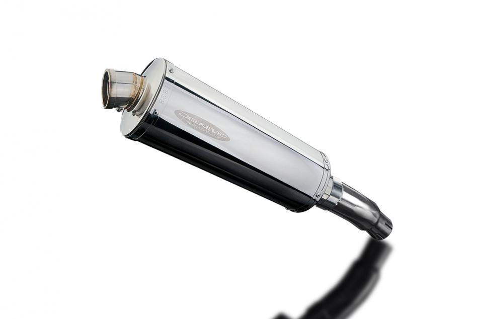 Kawasaki Versys 300X 2017-2023 Echappement KIT-Silencieux 350mm Ovale Inox