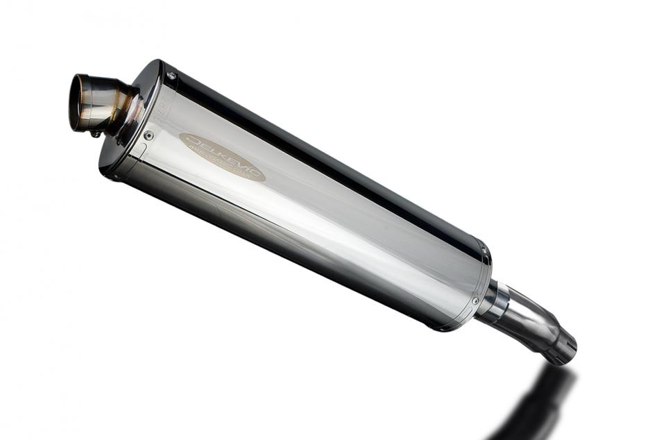 Kawasaki Versys 300X 2017-2023 Echappement KIT-Silencieux 450mm Ovale Inox