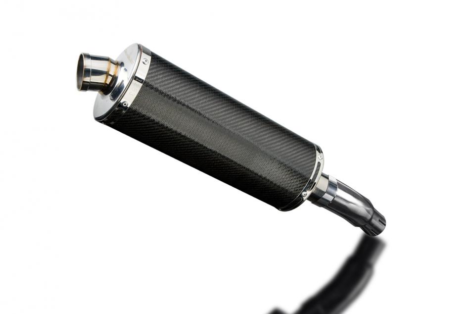 Kawasaki Versys 300X 2017-2023 Echappement KIT-Silencieux 350mm Ovale Carbone