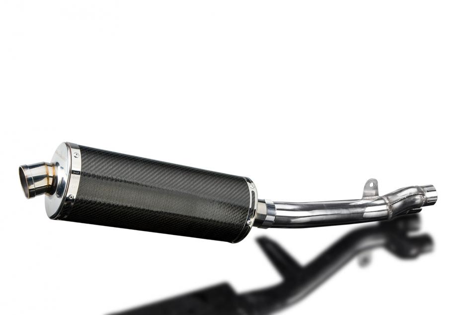 HONDA NT650V DEAUVILLE 1998-2005 Echappement Silencieux 350mm Ovale Carbone