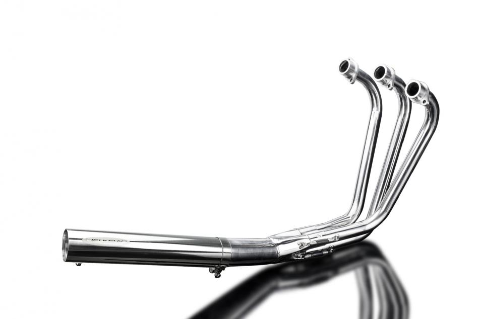 YAMAHA XS750S XS850S 1977-82 Echappement Complet 3-1 pot ClassicCourt-Droit Inox