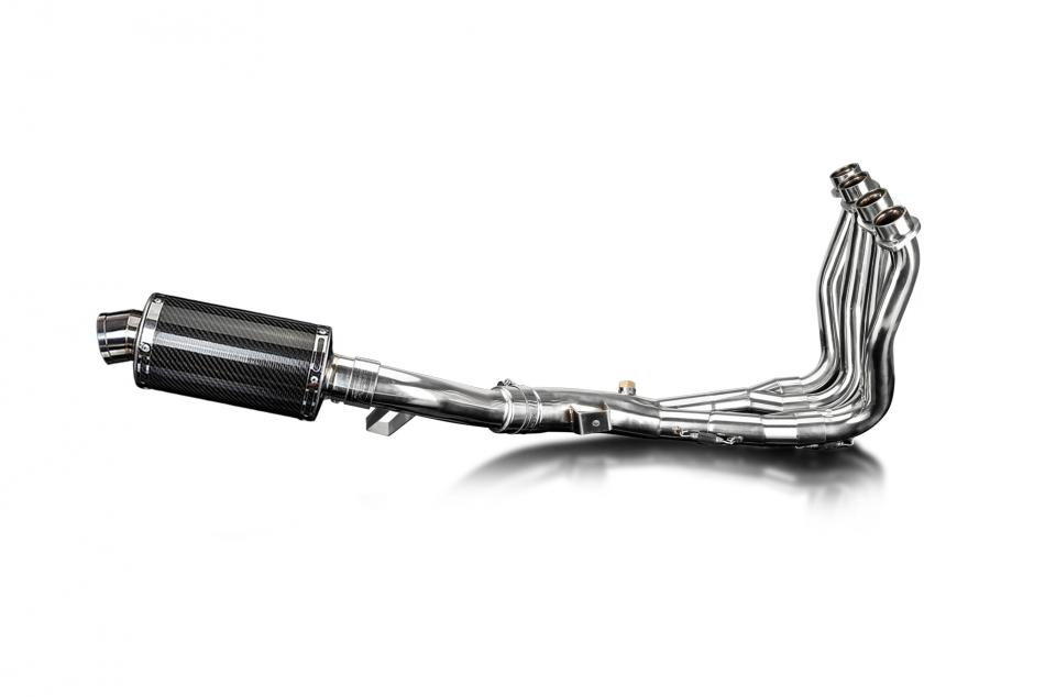 YAMAHA FZ1 FAZER FZ1S 2006-2015 Echappement 4-1 Complet 225 Ovale Carbone PISTE