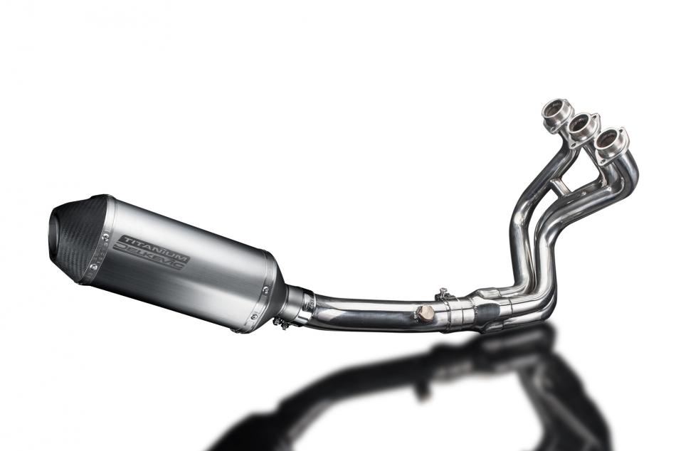 YAMAHA MT09 2015-2020 Echappement Complet 3-1 DECAT Pot 260mm X-Ovale Titane