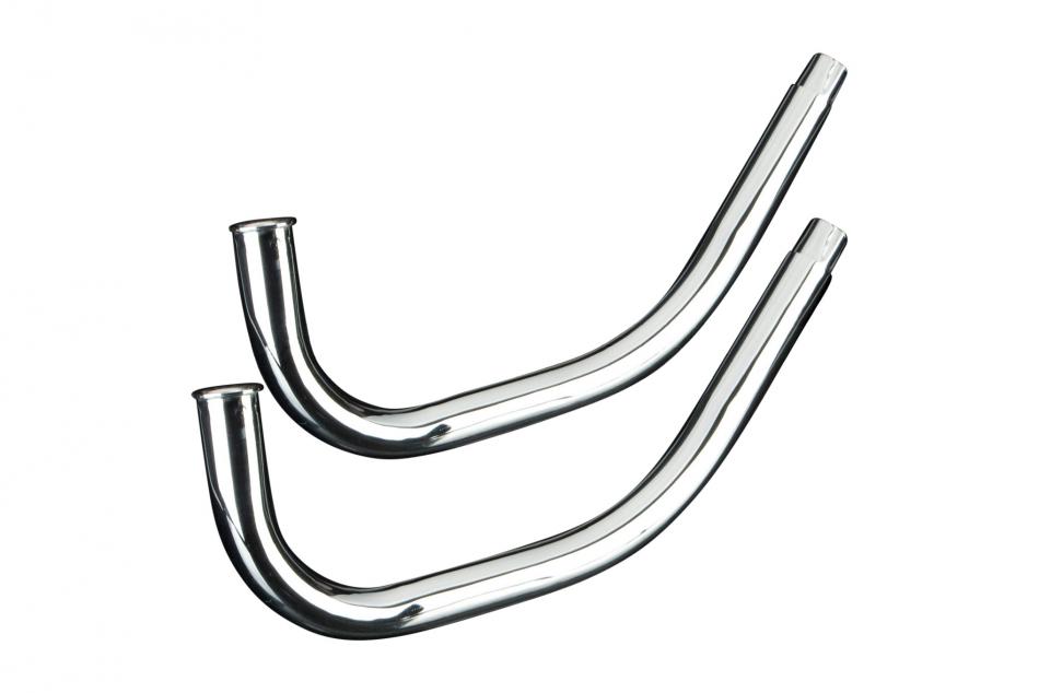 Honda CBX1000Z CBX1000B 1979-83 Tuyaux Descente Dechappement Centrales Chromees