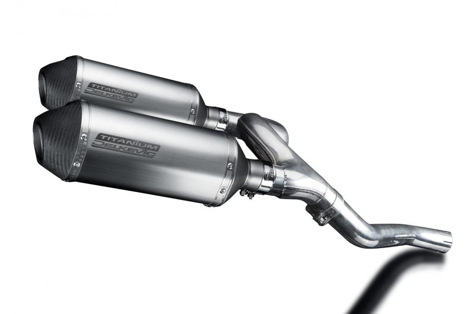 HONDA VFR800 VTEC 2002-2013 Echappement Silencieux 260mm X-Ovale Titane