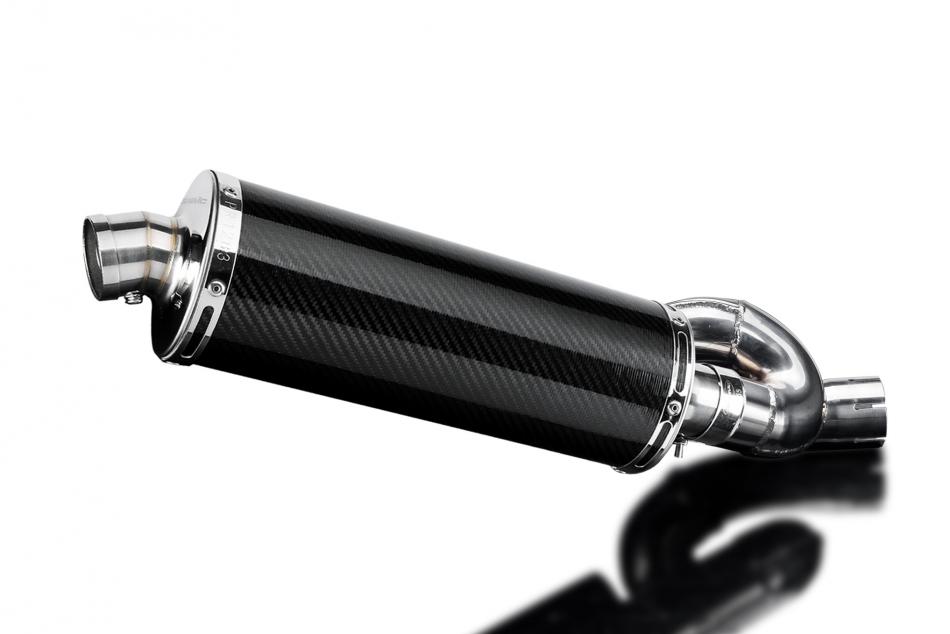 TRIUMPH STREET TRIPLE 765RS 2017-2020 Echappement Silencieux 350mm Ovale Carbone