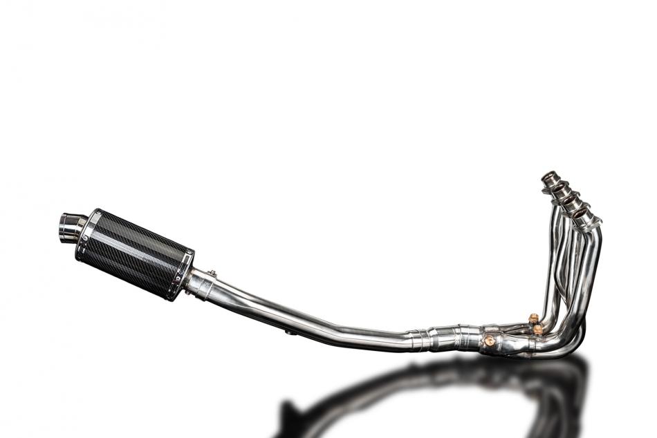 KAWASAKI ZZR1400 06-07 Echappement Complet DECAT 4-1 Pot 225 Ovale Carbone PISTE