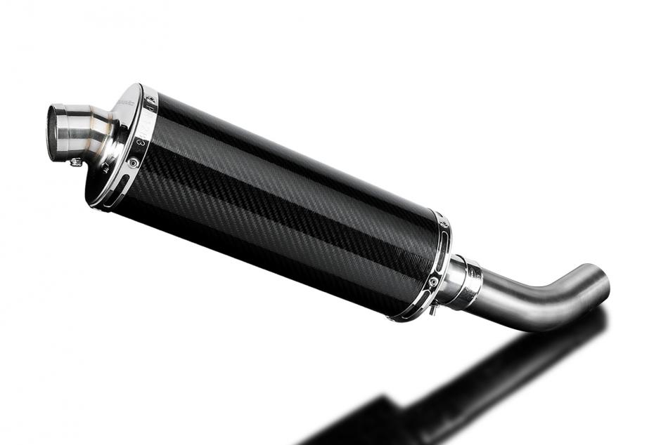 KAWASAKI Z900 2020-2023 Echappement Silencieux 350mm Ovale Carbone
