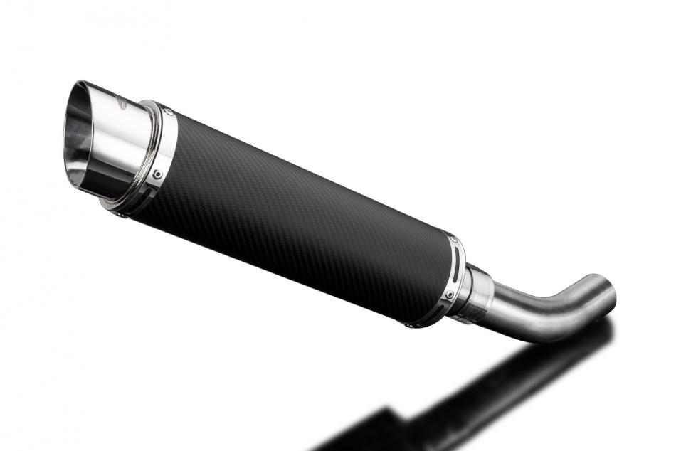 Kawasaki Z900 2020-2023 Echappement KIT-Silencieux 350mm Rond Carbone