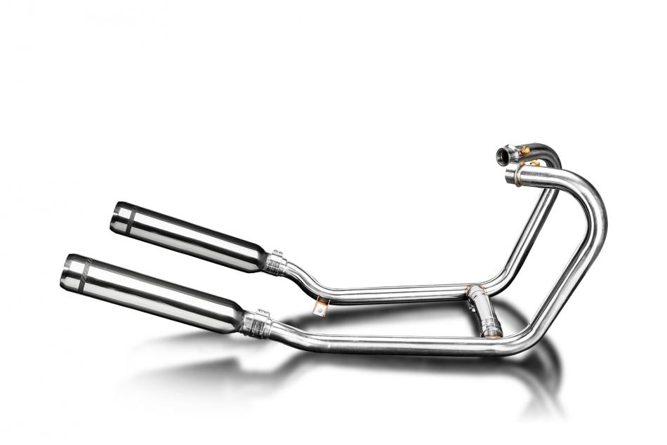 Triumph Thruxton 1200 2016-2024 Echappement Silencieux 410mm Nez De Taureau Inox