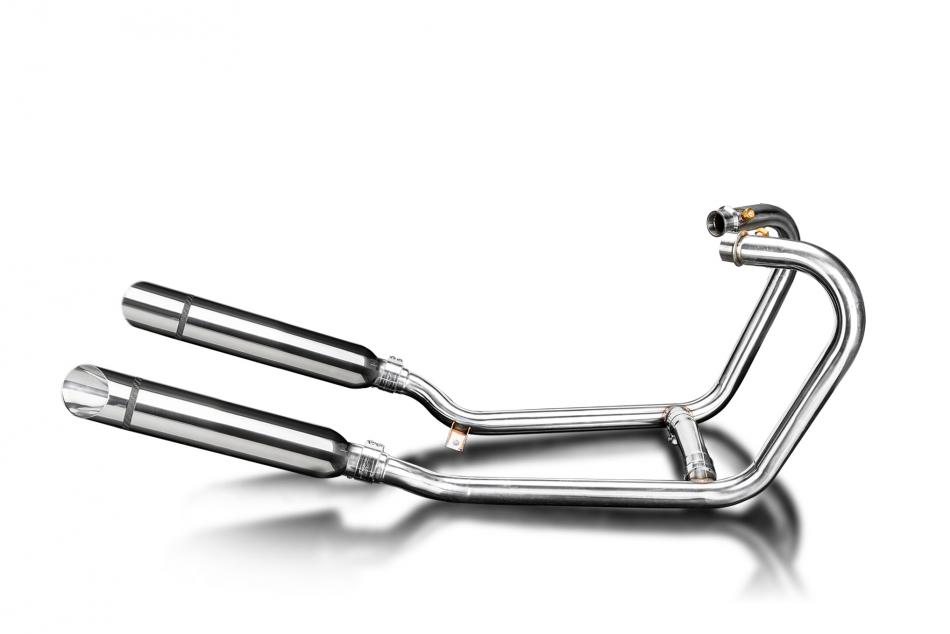 Triumph Thruxton 1200 2016-24 Echappement Complet Silencieux 410mm Coupe Oblique