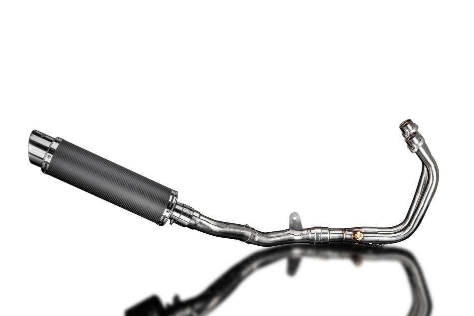 Honda CMX500 Rebel 2017-2024 Echappement 2-1 Silencieux 350mm Rond Carbone