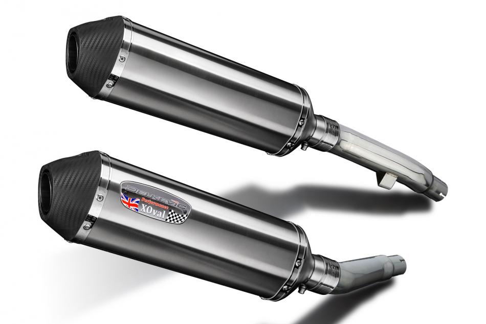 Yamaha XJ900S Diversion 1994-2003 Echappement KIT-Silencieux 343mm X-Ovale Inox