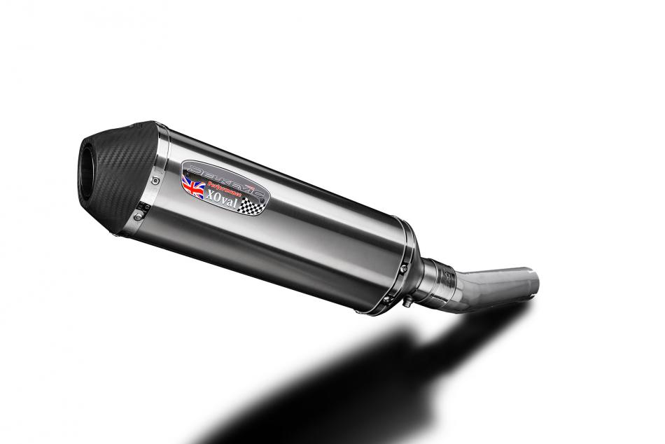 Honda CBR600F 1991-1998 Echappement KIT-Silencieux 343mm X-Ovale Inox