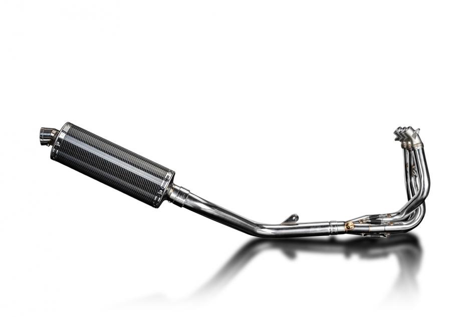 TRIUMPH DAYTONA 675 675R 06-12 TRI-OVAL 320mm R/H INOX SILENCIEUX 3-1 ECHAPPEMENT