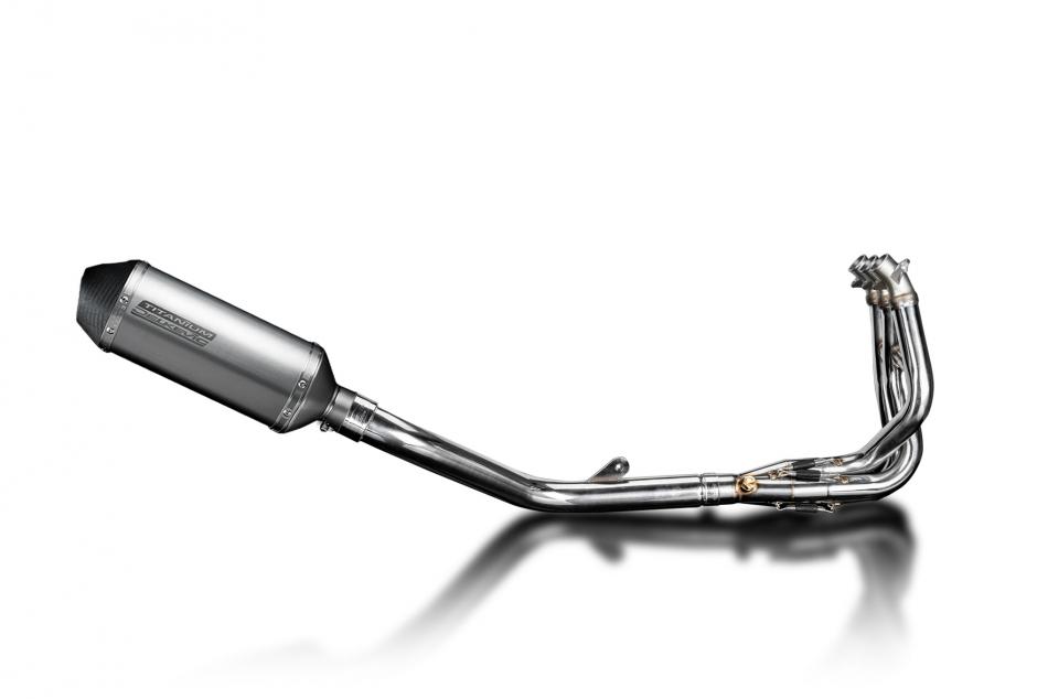 TRIUMPH DAYTONA 675 675R 06-12 TRI-OVAL 420mm R/H INOX SILENCIEUX 3-1 ECHAPPEMENT