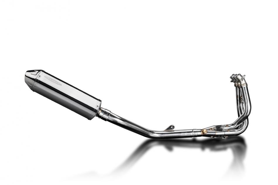 TRIUMPH DAYTONA 675 675R 09-12 TRI-OVALE 320mm INOX SILENCIEUX 3-1 ECHAPPEMENT