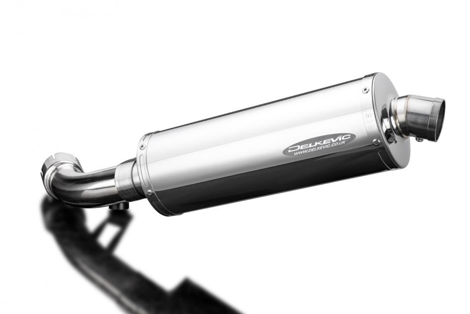 Moto Guzzi Norge 1200T 2006-09 V1200 2007-10 KIT-Silencieux 350mm Ovale Inox