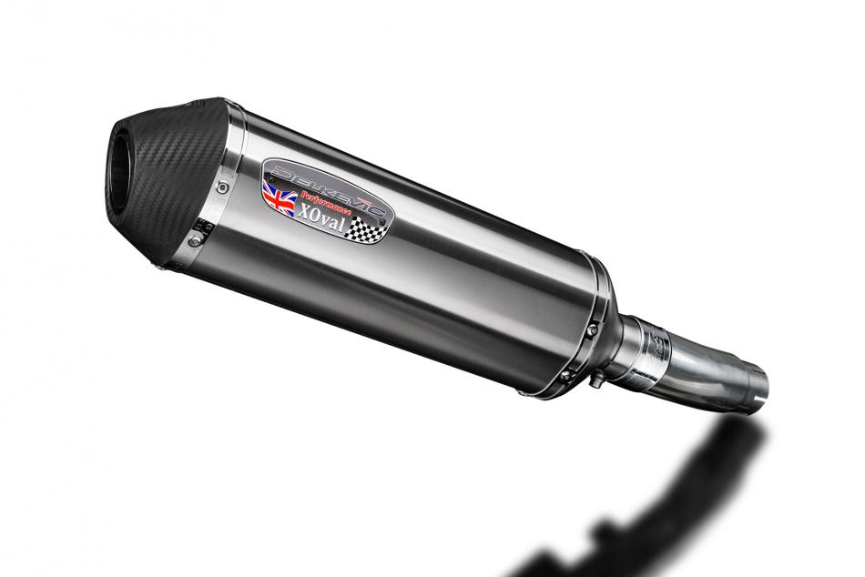 Suzuki SFV650 Gladius 2009-2016 Echappement KIT-Silencieux 343mm X-Ovale Inox