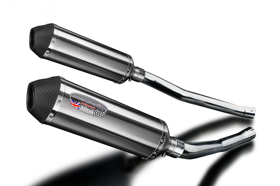 Kawasaki ZZR1400 Ninja 2006-2007 Echappement KIT-Silencieux 343mm X-Ovale Inox