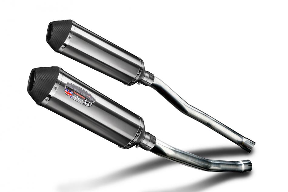 Kawasaki ZZR1400 Ninja 2008-2011 Echappement KIT-Silencieux 343mm X-Ovale Inox