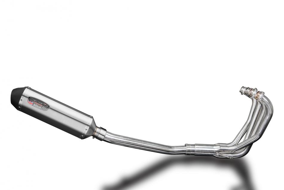 Suzuki GSX600F 1997-2006 Echappement Complet 4-1 Silencieux 343mm X-Ovale Inox