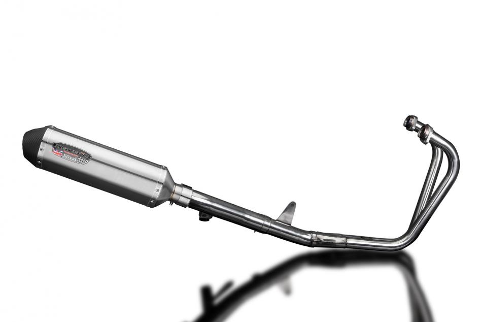 Honda CB500 S Sport 94-03 Echappement Complet 2-1 Silencieux 260mm X-Ovale Inox