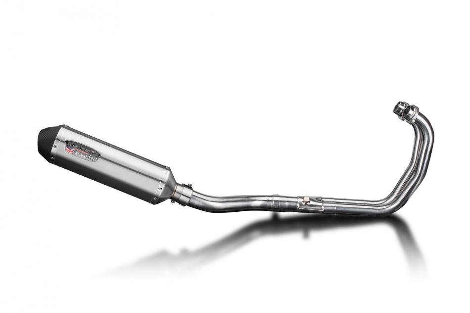 Yamaha YZF-R3 2015-2024 Echappement Complet 2-1 Silencieux 343mm X-Ovale Inox