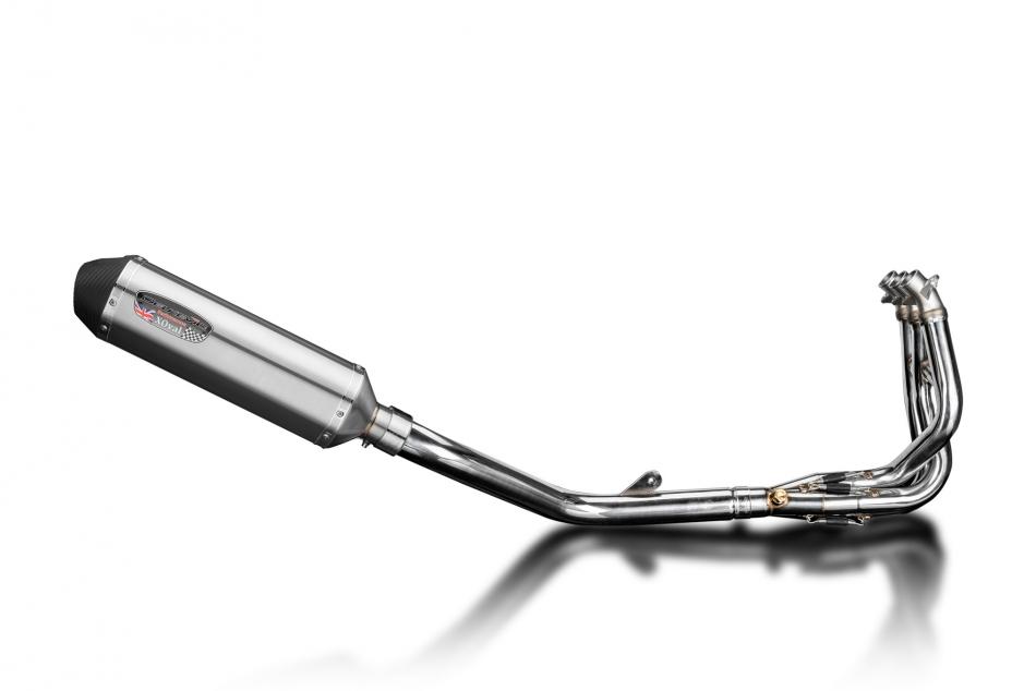 Triumph Daytona 675 675R 2009-2012 Echappement 3-1 Silencieux 343mm X-Ovale Inox