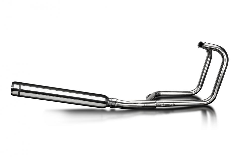 Kawasaki Z400 A/D/S 1974-1977 Echappement Silencieux 550mm Nez De Taureau Inox