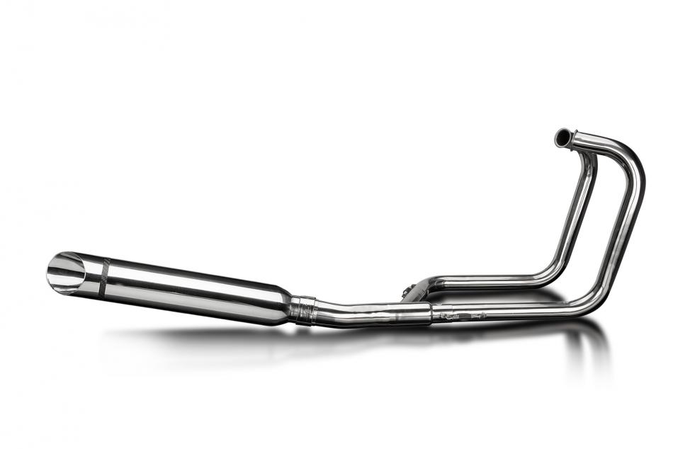 Kawasaki Z400 A/D/S 1974-1977 Echappement Complet Silencieux 410mm Coupe Oblique