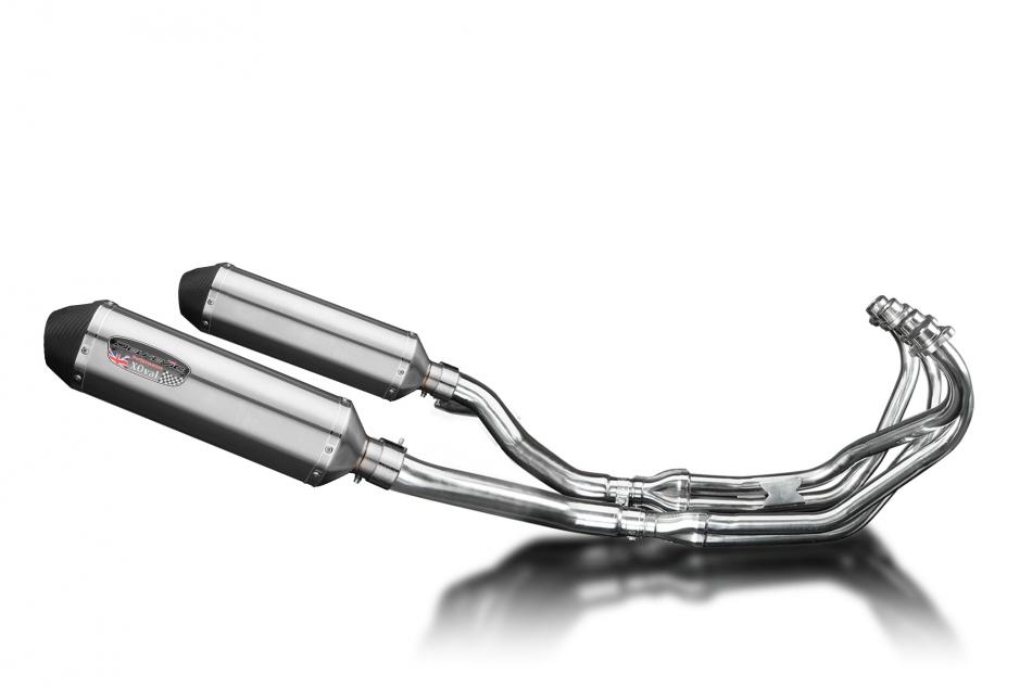 Yamaha XJ600 Diversion 1992-04 Echappement 4-2 Silencieux 343mm X-Ovale Inox