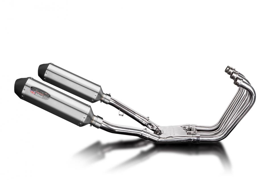 Yamaha FJ1200 3CV 1988-90 Echappement Complet 4-2 Silencieux 343mm X-Ovale Inox