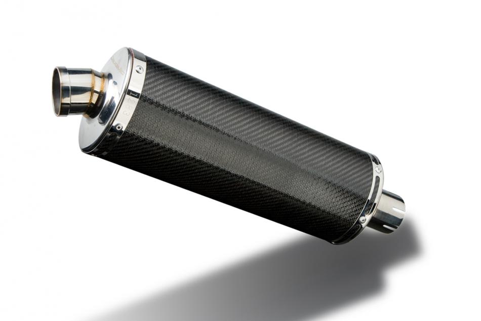 Can-Am Spyder 990 2008-2011 Echappement KIT-Silencieux 350mm Ovale Carbone