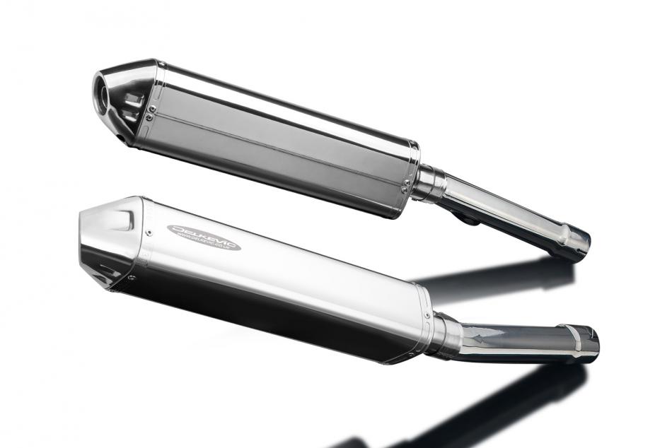 HONDA CBR1100XX BLACKBIRD 96-09 Echappement Silencieux 420mm Tri-Ovale Inox