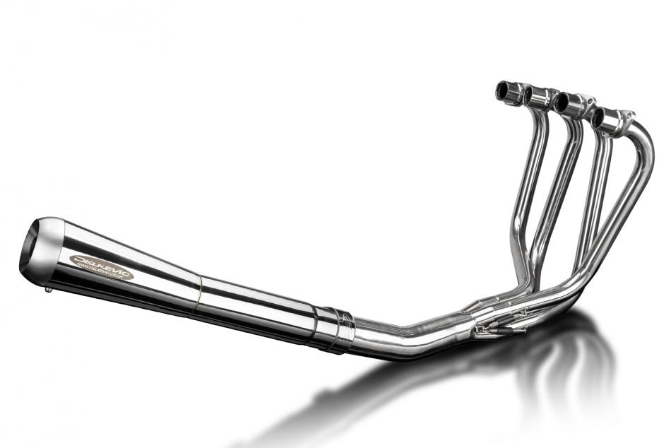 Honda CB650 650C SOHC 79-84 Echappement 4-1 Silencieux A Cone Inverse Inox Poli