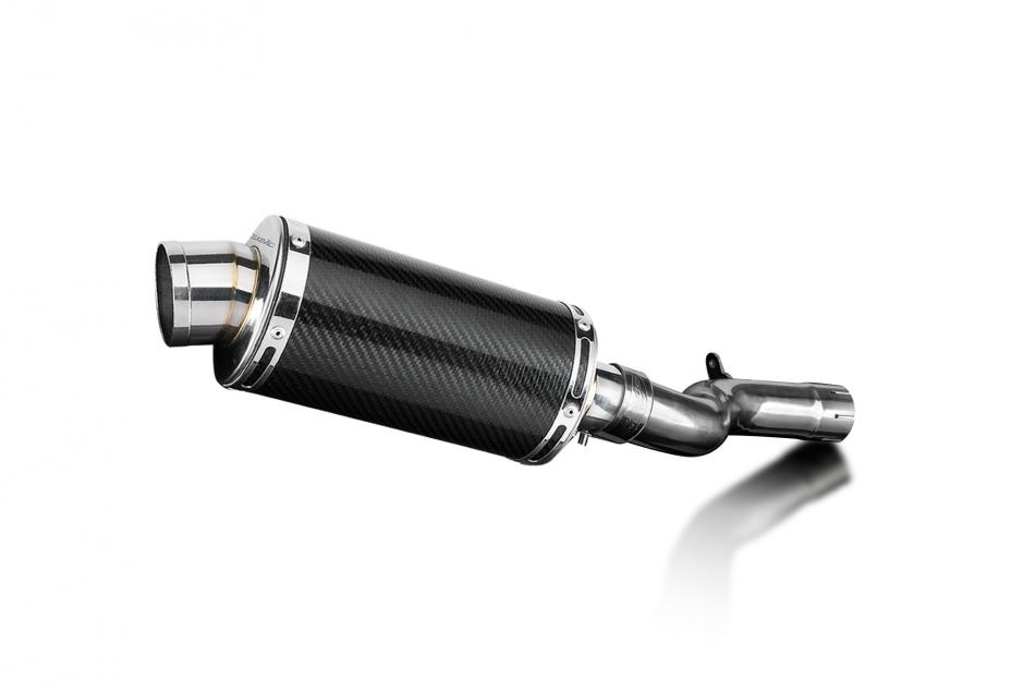 BMW F900 R/XR 2020-2024 Echappement KIT-Silencieux 225mm Ovale Carbone