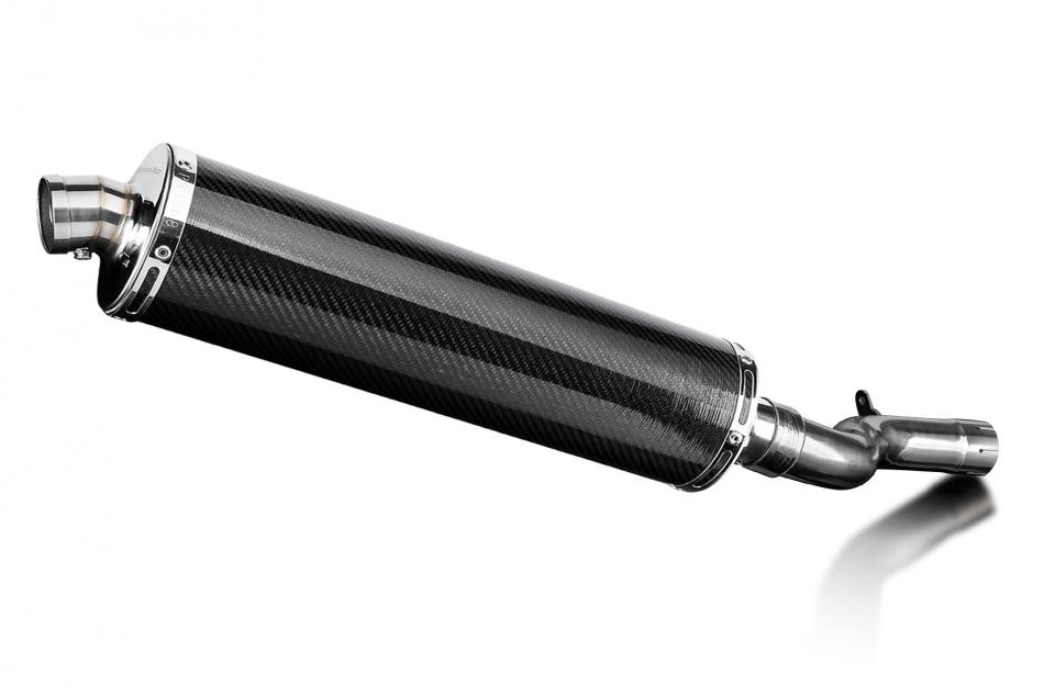 BMW F900 R/XR 2020-2024 Echappement KIT-Silencieux 450mm Ovale Carbone