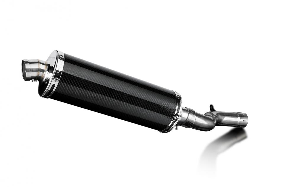 BMW F900 R/XR 2020-2024 Echappement KIT-Silencieux 350mm Ovale Carbone