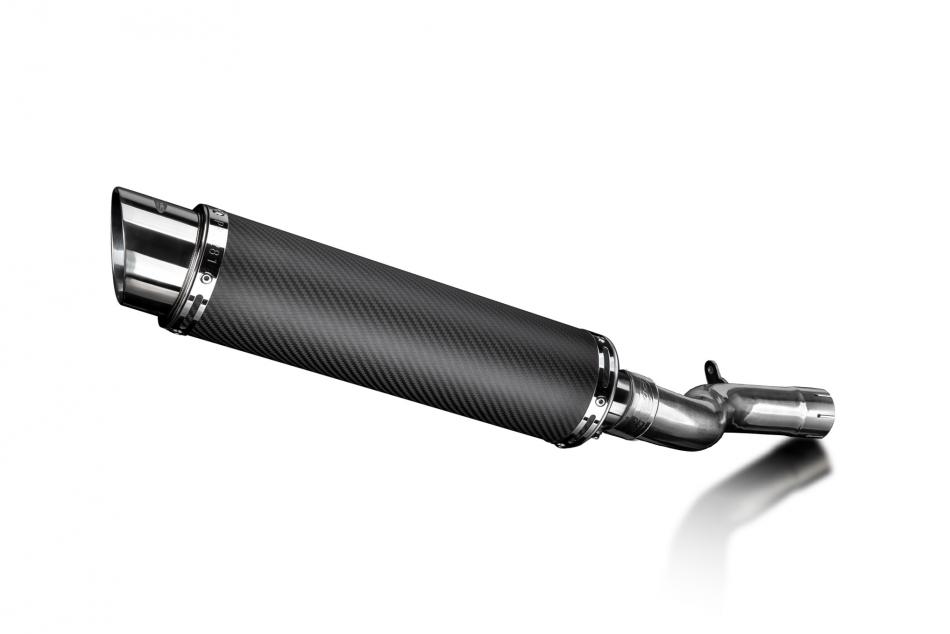 BMW F900 R/XR 2020-2024 Echappement KIT-Silencieux 350mm Rond Carbone