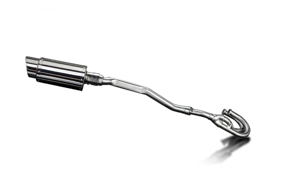 Honda XL250S 1978-1981 Delkevic Echappement Complet Silencieux 200mm Rond Inox