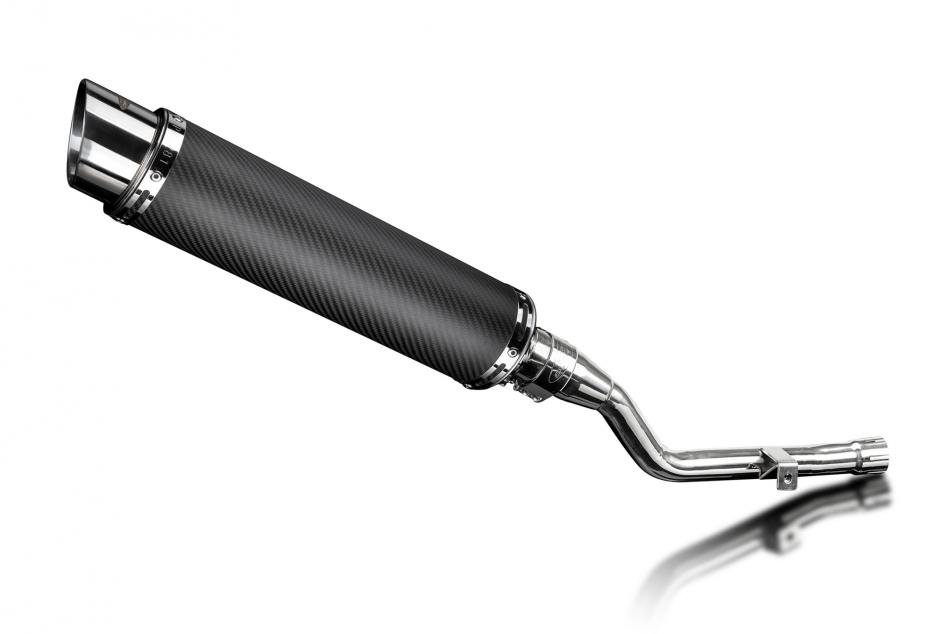 Honda CRF300L 2021-2024 Echappement KIT-Silencieux 350mm Rond Carbone