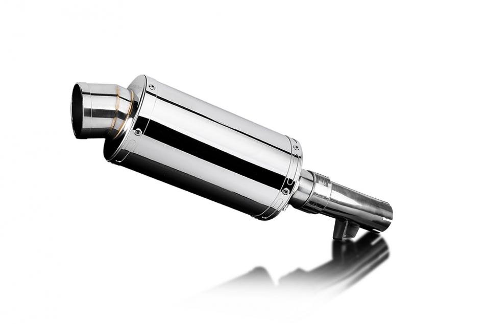 Honda NT1100 2022-2024 Delkevic Echappement KIT-Silencieux 225mm Ovale Inox