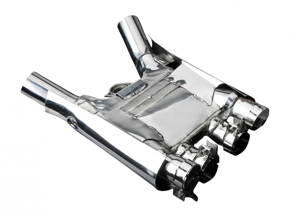 Yamaha XJR1200 1995-1998 XJR1300 1998-2003 Boite De Collecteur Echappement Inox