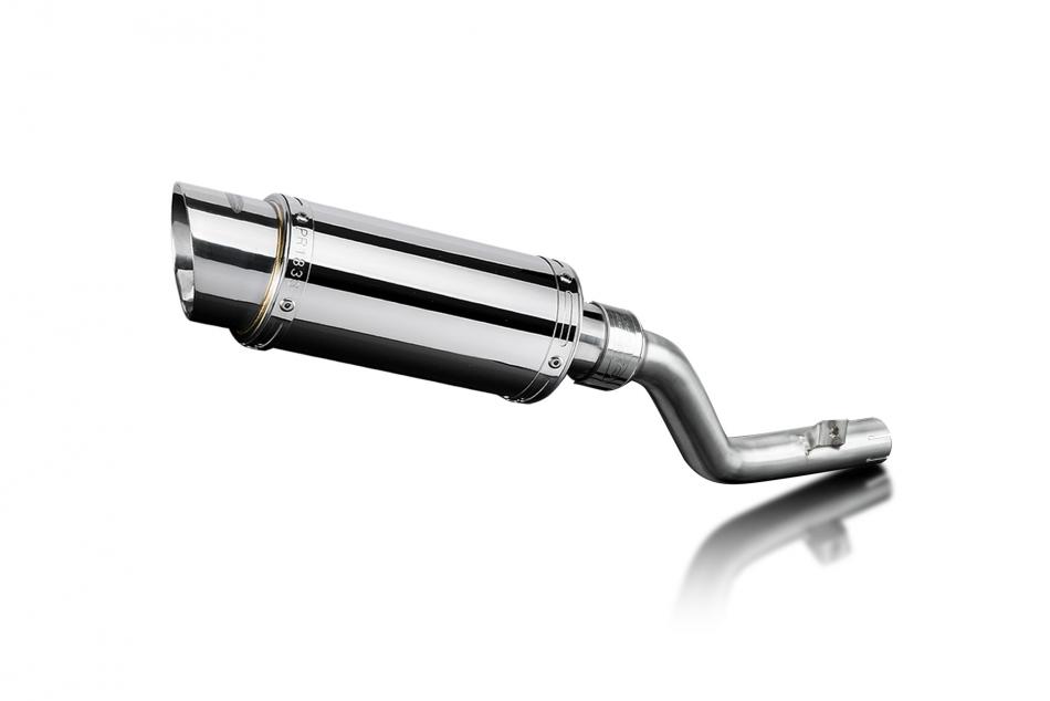 Suzuki DR350 1990-1999 Echappement KIT-Silencieux 200mm Rond Inox