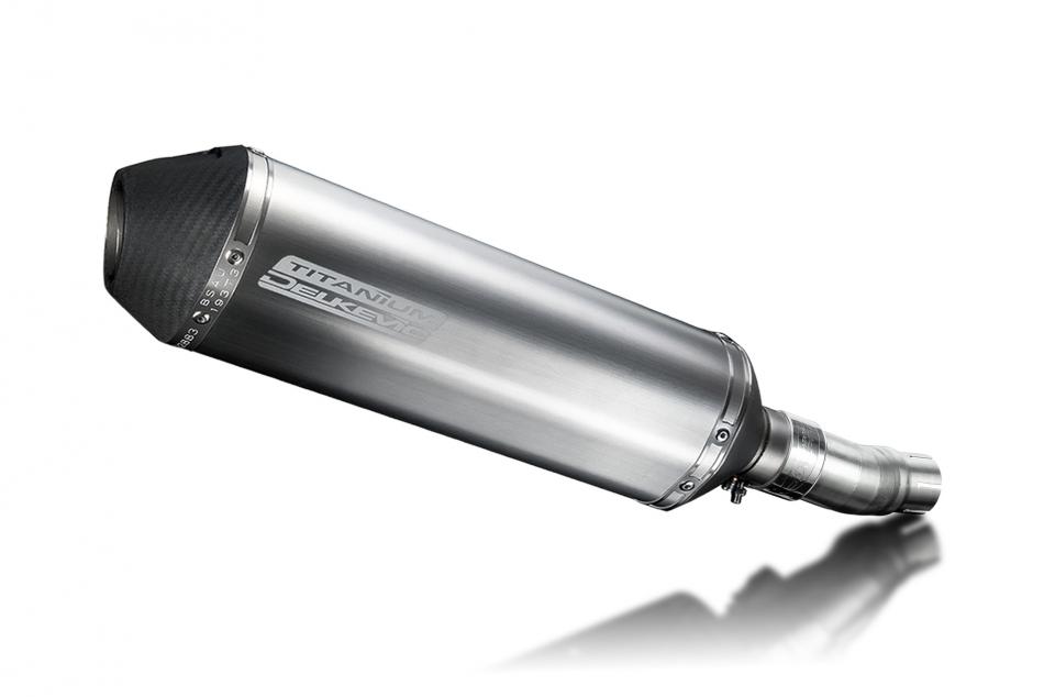 CFMOTO 450SR 2023-2025 Echappement KIT-Silencieux 343mm X-Ovale Titane