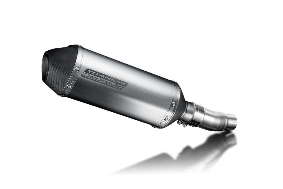 CFMOTO 450SR 2023-2025 Echappement KIT-Silencieux 260mm X-Ovale Titane