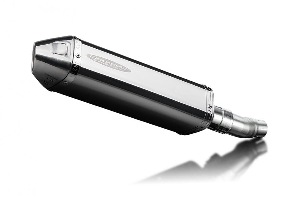 CFMOTO 450SR 2023-2025 Echappement KIT-Silencieux 320mm Tri-Ovale Inox