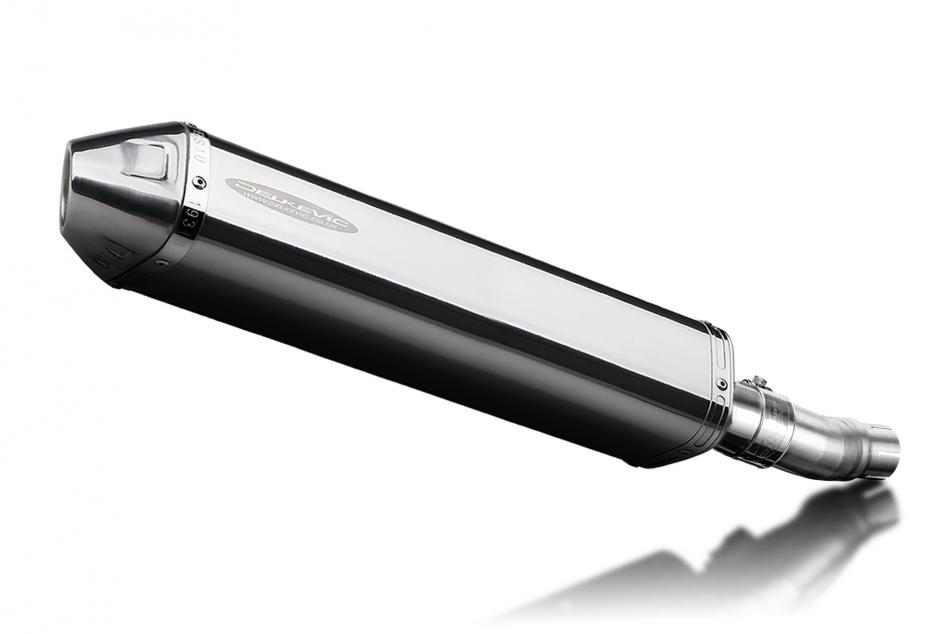 CFMOTO 450SR 2023-2025 Echappement KIT-Silencieux 420mm Tri-Ovale Inox